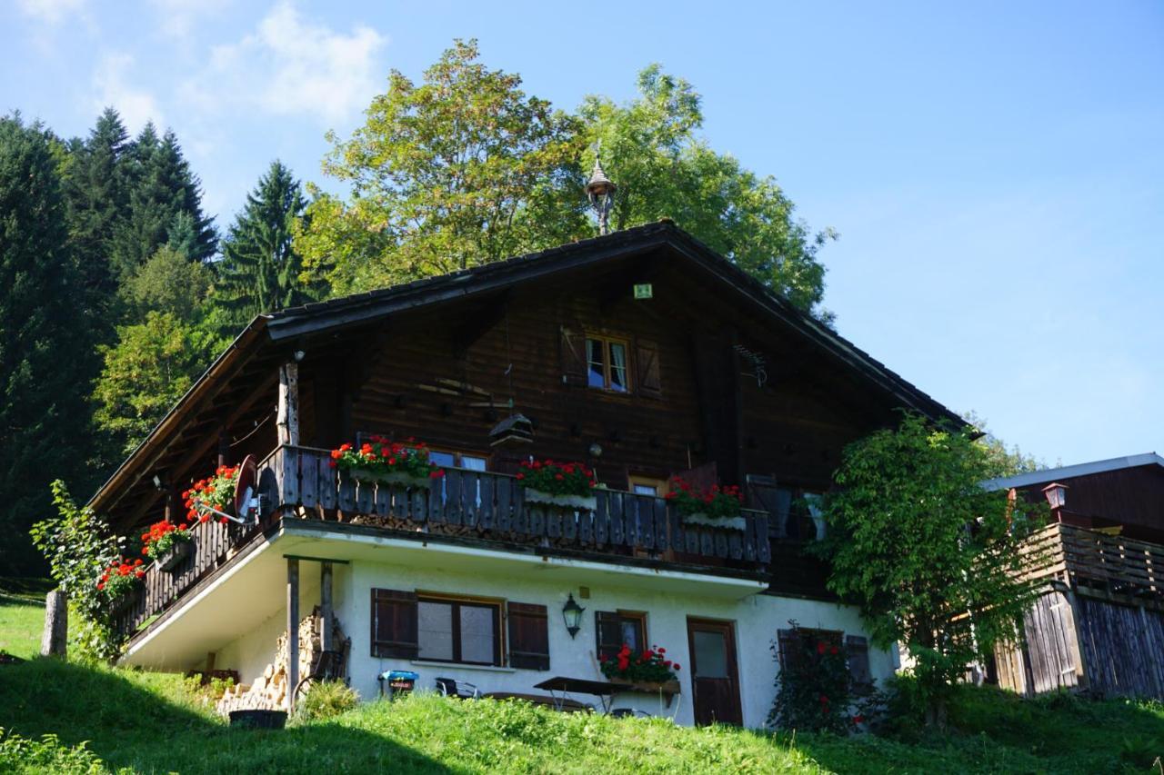 Ferienwohnungen Im Blockhaus Metzler Шварценберг-им-Брегенцервальд Экстерьер фото