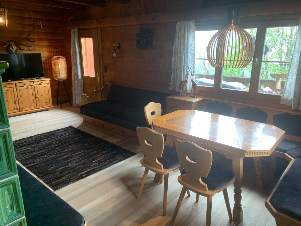 Ferienwohnungen Im Blockhaus Metzler Шварценберг-им-Брегенцервальд Экстерьер фото