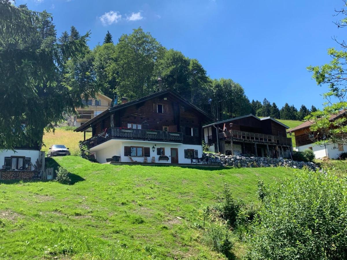 Ferienwohnungen Im Blockhaus Metzler Шварценберг-им-Брегенцервальд Экстерьер фото