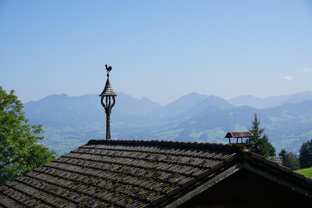 Ferienwohnungen Im Blockhaus Metzler Шварценберг-им-Брегенцервальд Экстерьер фото