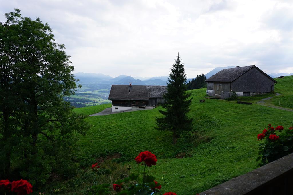 Ferienwohnungen Im Blockhaus Metzler Шварценберг-им-Брегенцервальд Экстерьер фото