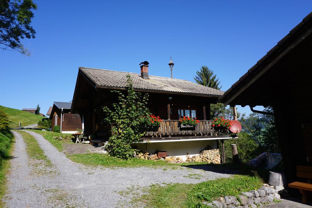 Ferienwohnungen Im Blockhaus Metzler Шварценберг-им-Брегенцервальд Экстерьер фото