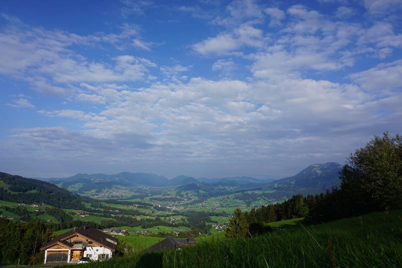 Ferienwohnungen Im Blockhaus Metzler Шварценберг-им-Брегенцервальд Экстерьер фото